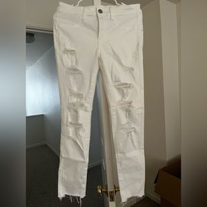 White American eagle skinny jeans